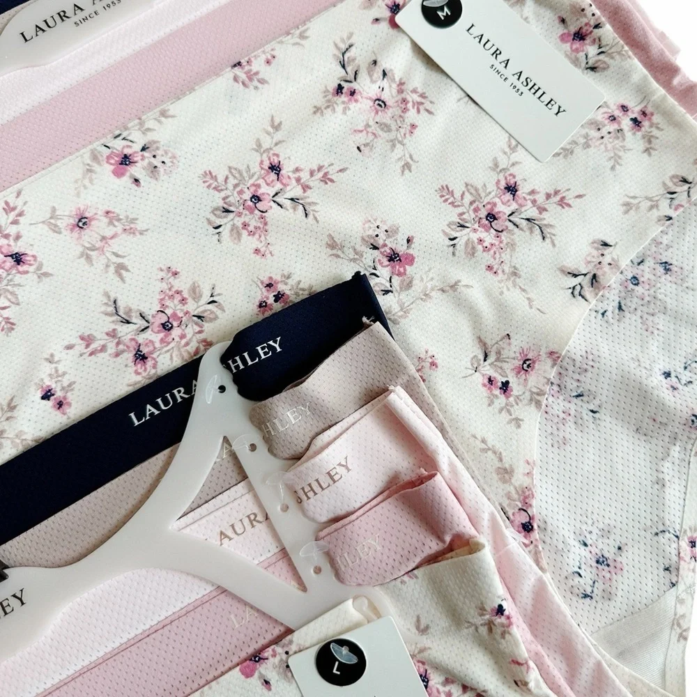 Laura Ashley 5-PK No-Show Panties